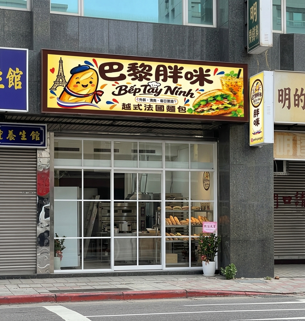 巴黎胖咪 越式法國麵包